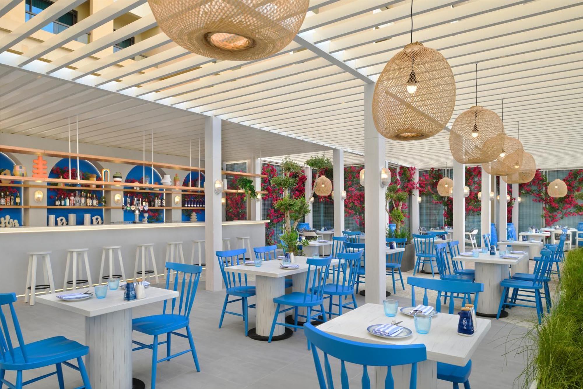 Ja Ocean View Hotel, Jumeirah Beach Dubai Exterior photo Restaurant interior